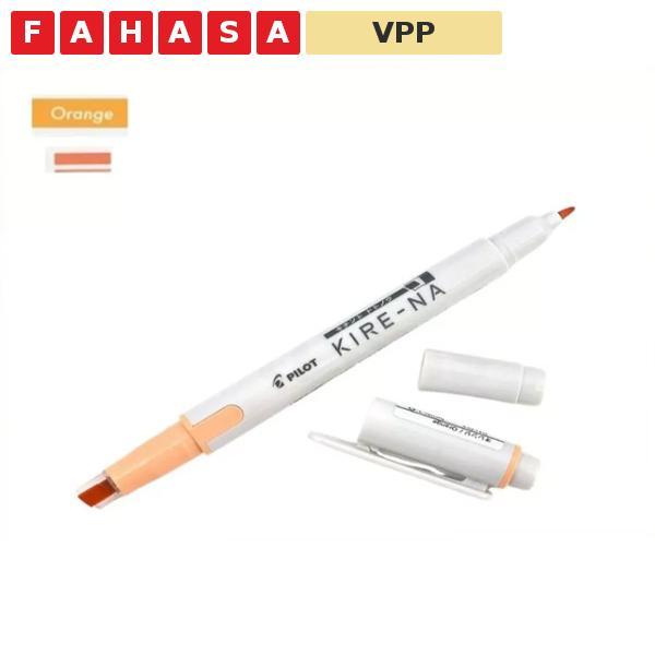 ปากกาเน้นข้อความ KIRE-NA - Pilot SKIW-1-O-EX - สีส้ม