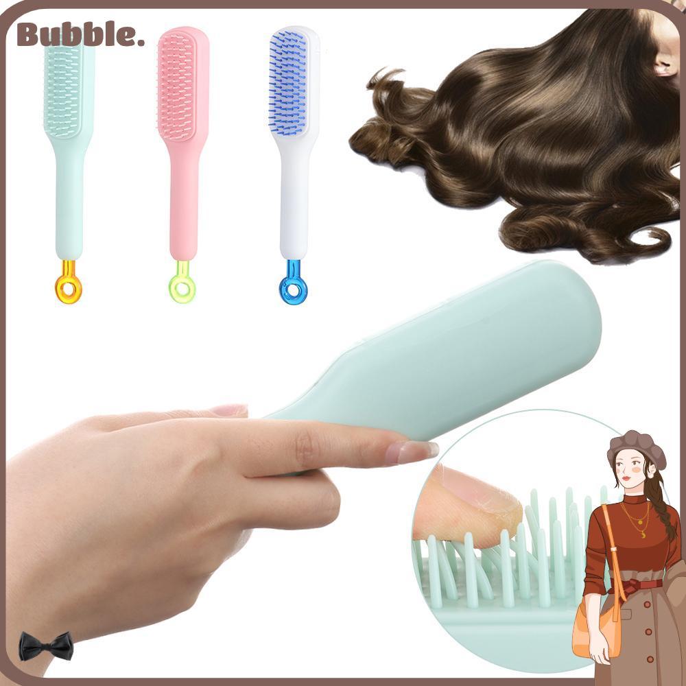 Bubble หวีทําความสะอาดตัวเอง, หวีทําความสะอาดตัวเอง ป้องกันไฟฟ้าสถิตย์, หวียืดหดได้, หวีทําผมเรียบ ABS