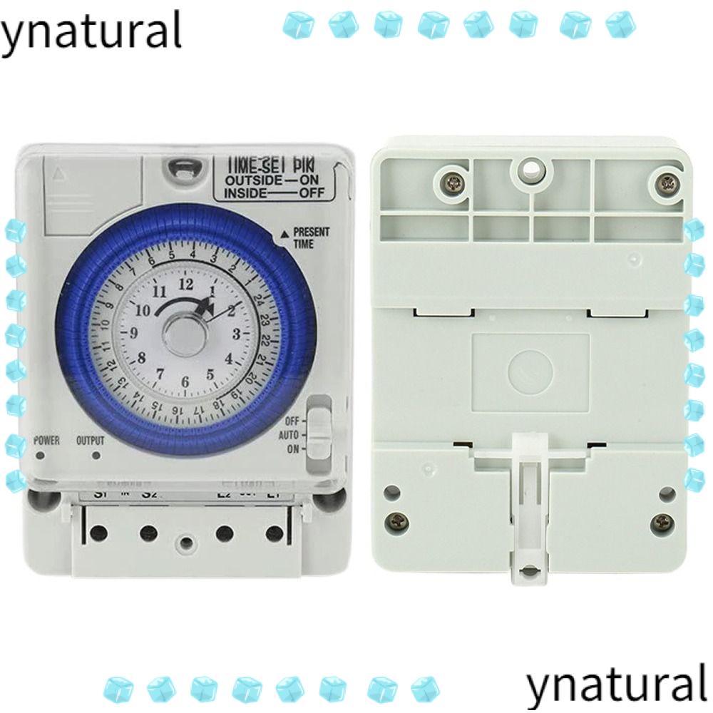 YNATURAL Interval Controller, Easy To Operate โปรแกรมควบคุมเวลาที่แม่นยํา, ประหยัดไฟฟ้า Analog สําหร