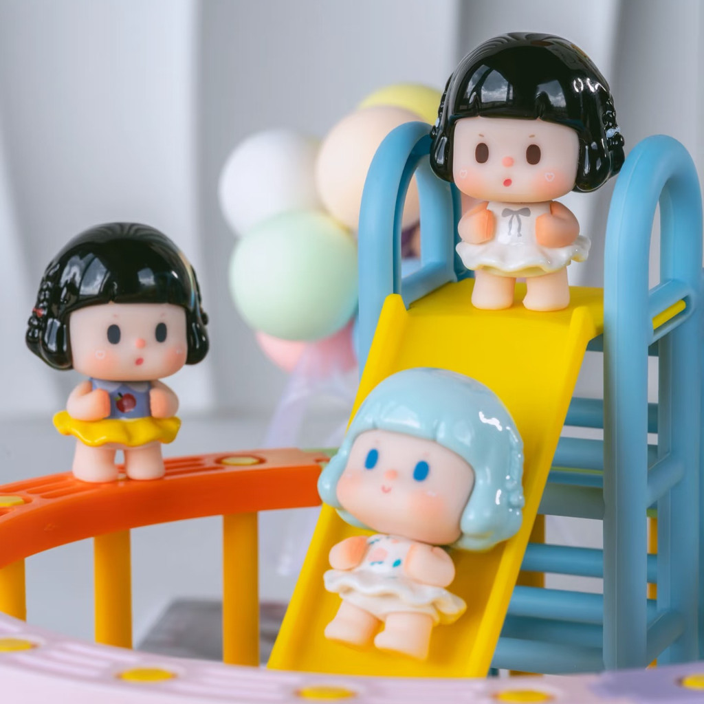 [ของแท้] บูร์ ฟูจิ วัยเด็กซีรีส์มินิรูปตุ๊กตายืนยันของขวัญเครื่องประดับ