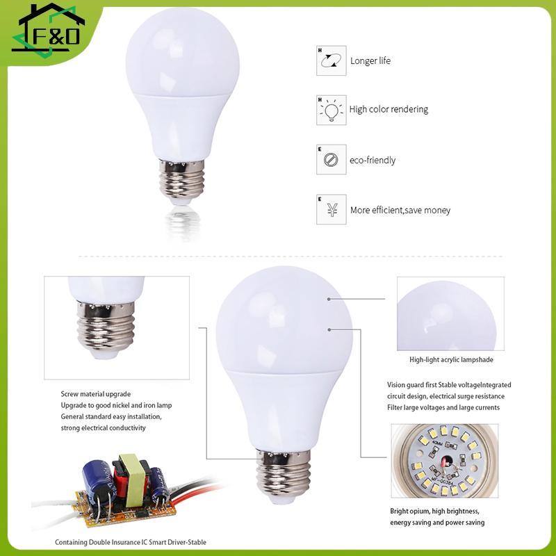 F&O หลอดไฟ LED DC 12V ไฟ LED 5W 7W 9W 12W15W 20W 30W สําหรับหลอดไฟ LED12-85V แรงดันไฟฟ้าต่ําโคมไฟ .