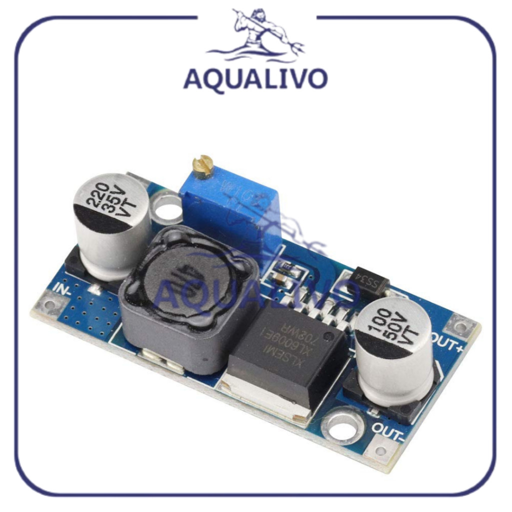 PYJAMANIA XL6009 DC-DC Step Up แหล่งจ่ายไฟแบบปรับได้ Boost Converter โมดูล XL-6009