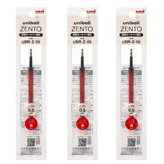 ZENTO uniball Refills Ballpoint Pen , Set of 3 , Mitsubishi Uni Made in Japan Original
