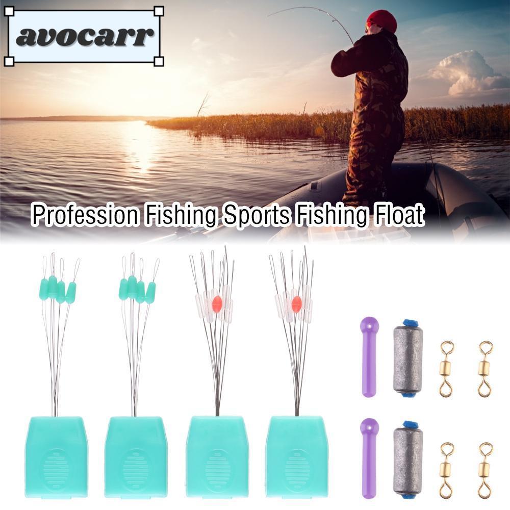 AVOCAR ชุดตกปลา Bobber Silicone Line Stop ทุ่น Anti-Strand Stopper