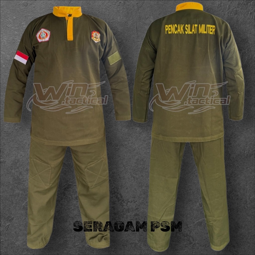 ชุดเสื้อเชิ้ต PSM UNIFORM PSM PENCAK SILAT MILITARY