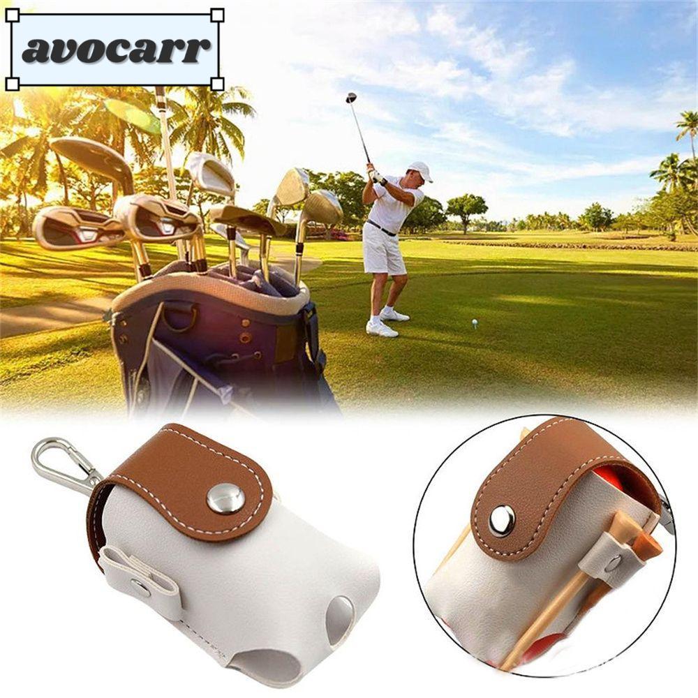 AVOCAR Golf Belt Golf Accessories Outdoor Hang on Waist Golf Tees