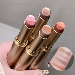 shiny-girl：อายแชโดว์แท่ง 3 สี YZS ติดทนนาน กันน้ำ ใช้ง่าย สำหรับดอลลี่อายและไฮไลท์ YZS4
