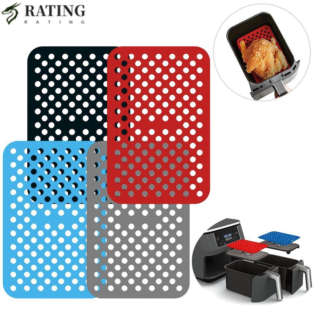 RATIN Air Fryer Mat เตาอบสี่เหลี่ยมผืนผ้า Nonstick สําหรับ Ninja DZ201 Foodi สําหรับ Ninja Foodi DZ2