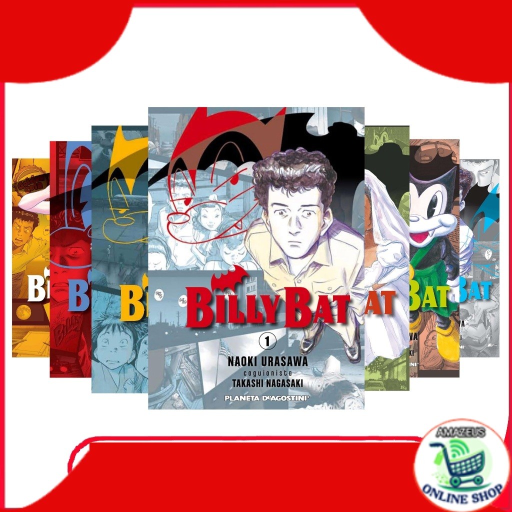 Manga Billy Bat โดย Takashi Nagasaki (20 เล่ม)