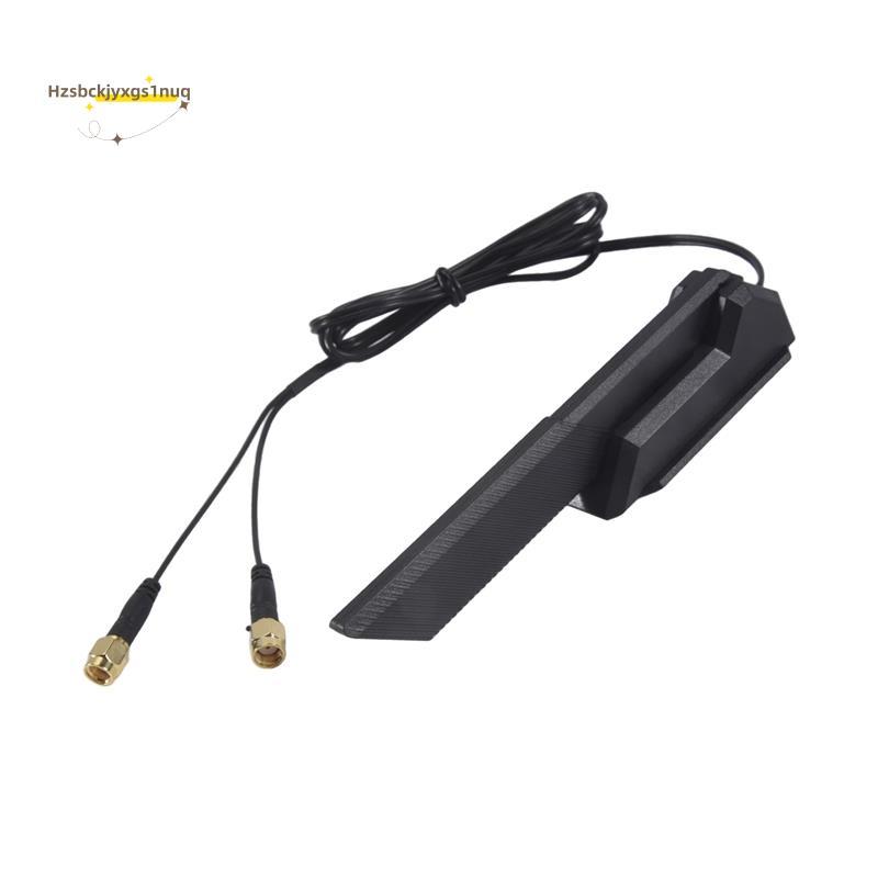 Hzsbckjyxgs1uq1 PCS WiFi 6E เสาอากาศพลาสติกสีดําสําหรับ B660 H670 M13H Z690 เมนบอร์ด