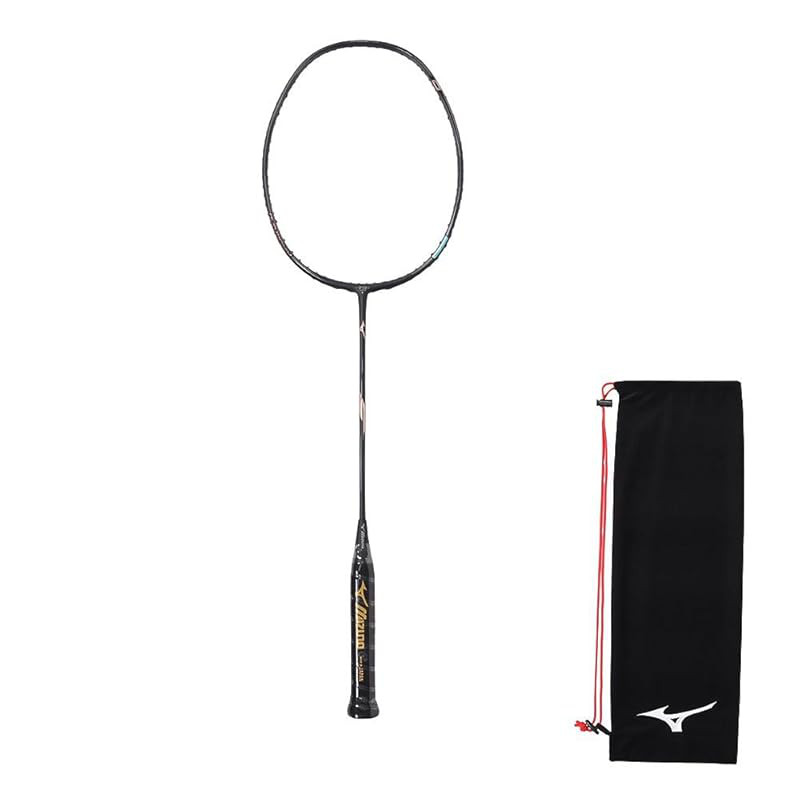 Mizuno Badminton Racket ACROSPEED 0 73JTB-40009 (Black/4U6/Men's)