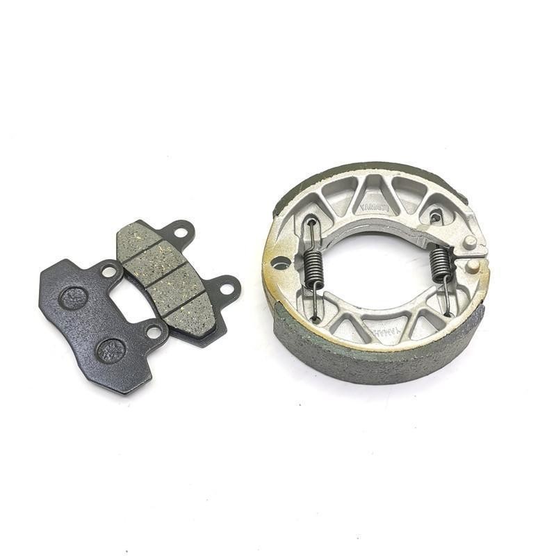 เหมาะสําหรับ Flying Eagle Yamaha รถจักรยานยนต์ FY110T-2B ผ้าเบรคแผ่นดิสก์เบรค QBIX อุปกรณ์เสริม E Co