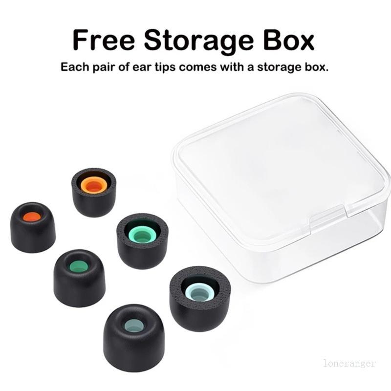 Loner Earbuds Eartips Pads สําหรับ WF-1000XM4 Memory Foam Eartips หูฟัง Ear Tips