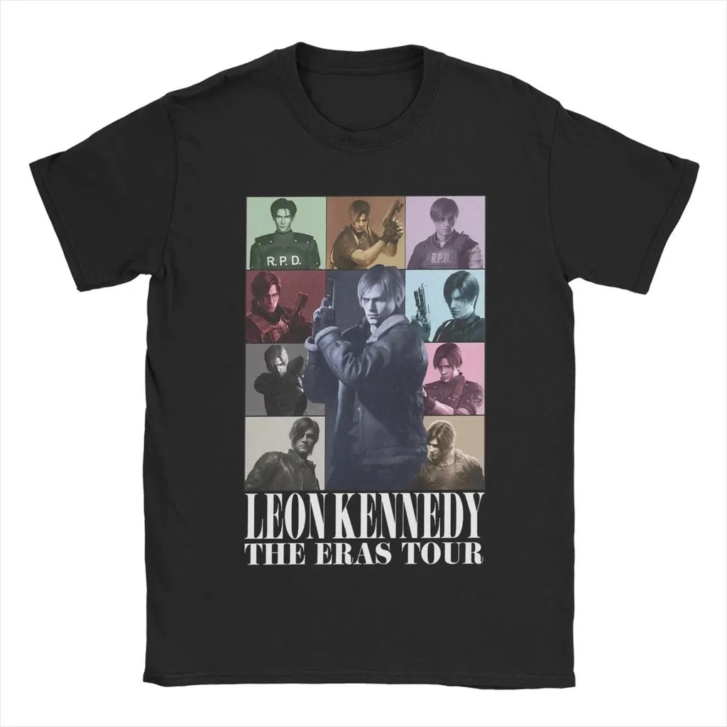 กราฟิกพิมพ์ Resident Evil 9 Biohazard Requiem Nemesis สำหรับทั้งชายและหญิง เสื้อยืดผ้าฝ้าย 100% แขนส