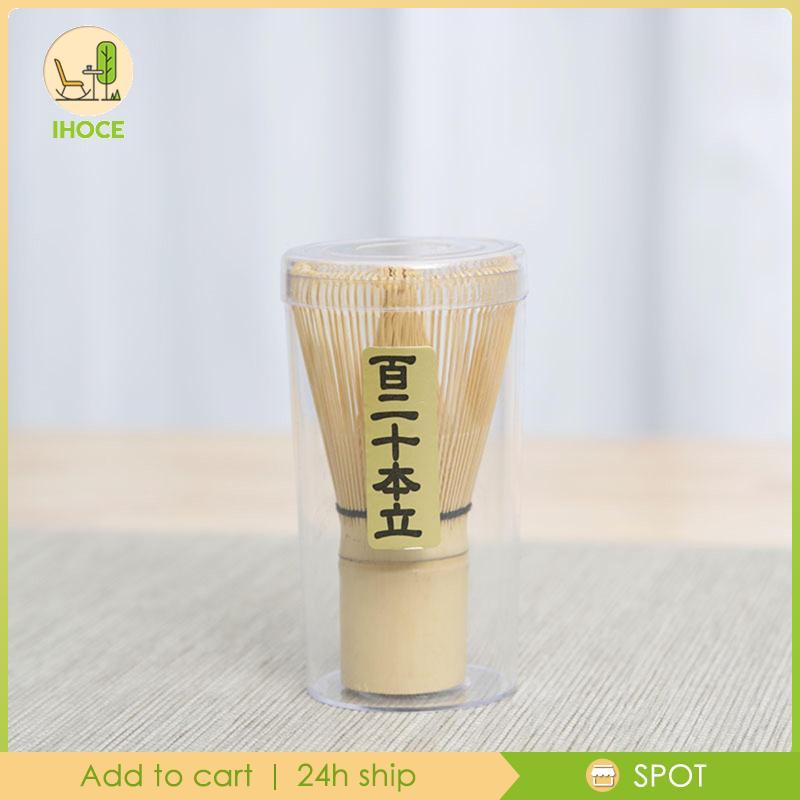 [Ihoce]แบบดั้งเดิม Matcha Whisk Tea Tool Matcha Powder Whisk Bamboo Whisk for
