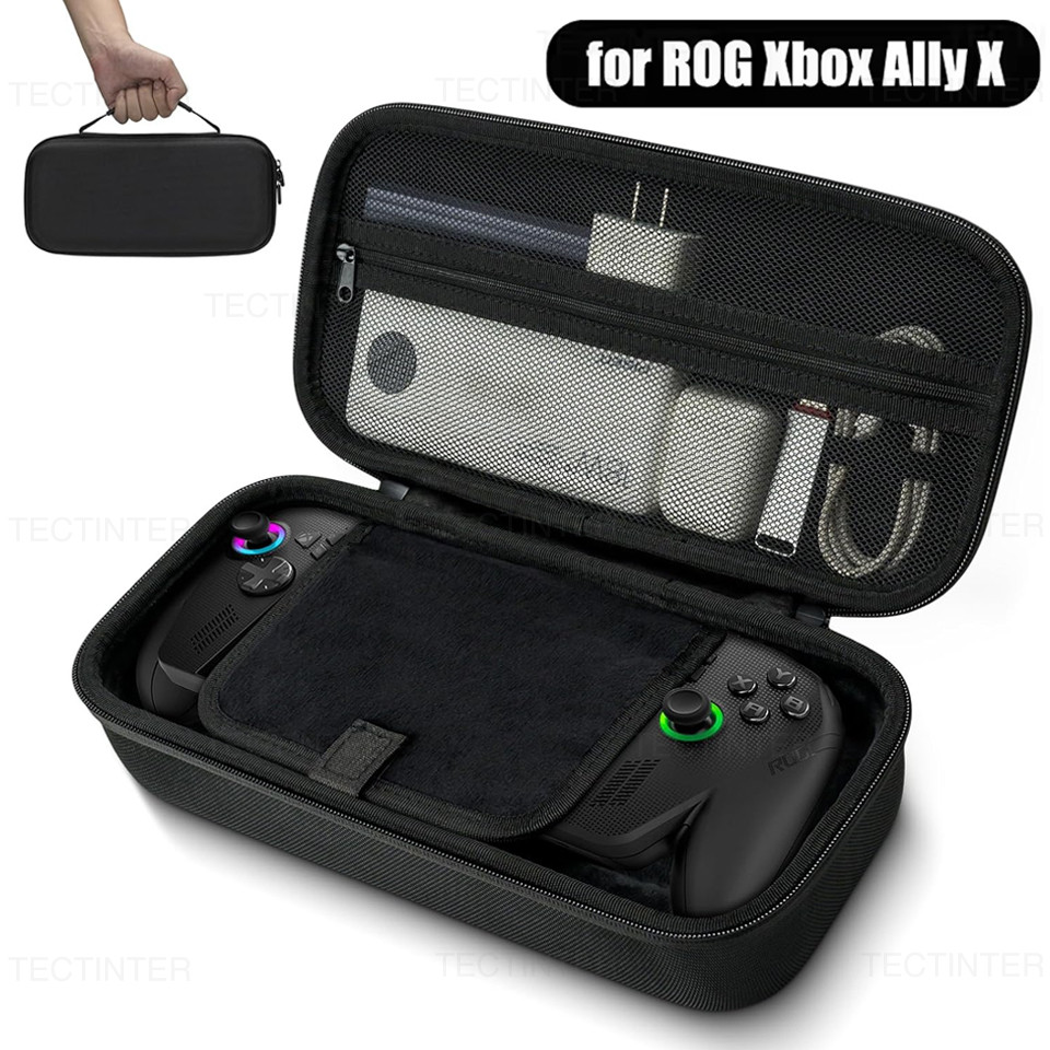 Portable Carrying Case for ASUS ROG Xbox Ally X Console Travel Protective Storage Bag Shell for ROG Xbox Ally Game