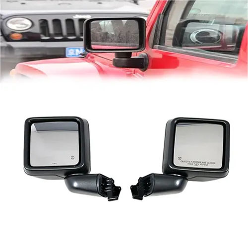 ยี่ห้อใหม่กระจกมองข้างสําหรับ Jeep สําหรับ Wrangler Jk รถกระจกมองข้างกระจกมองหลังสําหรับ Jeep Wrangl