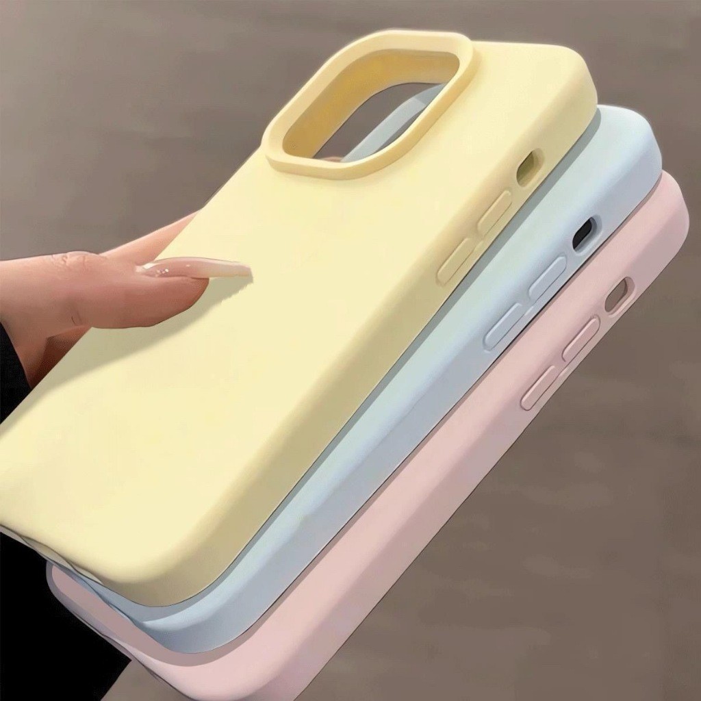 🔥สินค้าพร้อมส่ง! เคสโทรศัพท์สีมาคาโรนอ่อน รองรับiPhone 17 16ProMax 15 14 13 12 11ผิวเรียบสบายตา โดนใจสาวๆ พร้อมส่งทันที