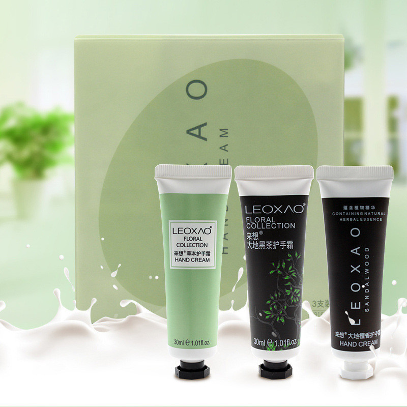 Spot Goods*Uk leoxao LaiXiang Herbal Hand Cream Moisturizing and Hydrating Sandalwood Black Tea Gift