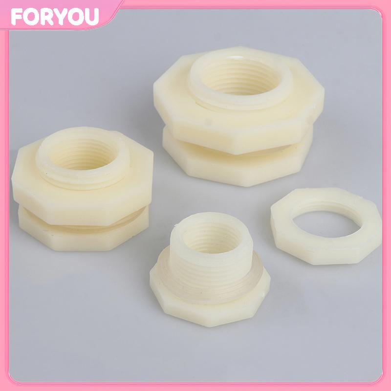 FORYOU ABS 1/2 "3/4" 1" ด้ายถังน้ําเชื่อมต่อท่อสําหรับถังปลา Aquarium null