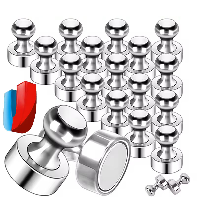 2 ชิ้นโลหะ Strong Magnetic Pushpins/ไวท์บอร์ดตู้เย็น Thumbtack/แม่เหล็กตู้เย็น Pushpin