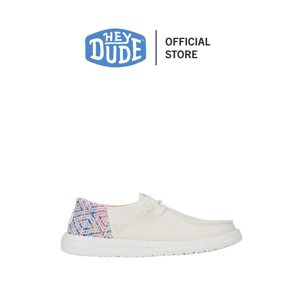 HEYDUDE รองเท้าลำลองผู้หญิง WENDY FUNK SURF BAJA รุ่น HD 43156-1MV - IVORY/MULTI