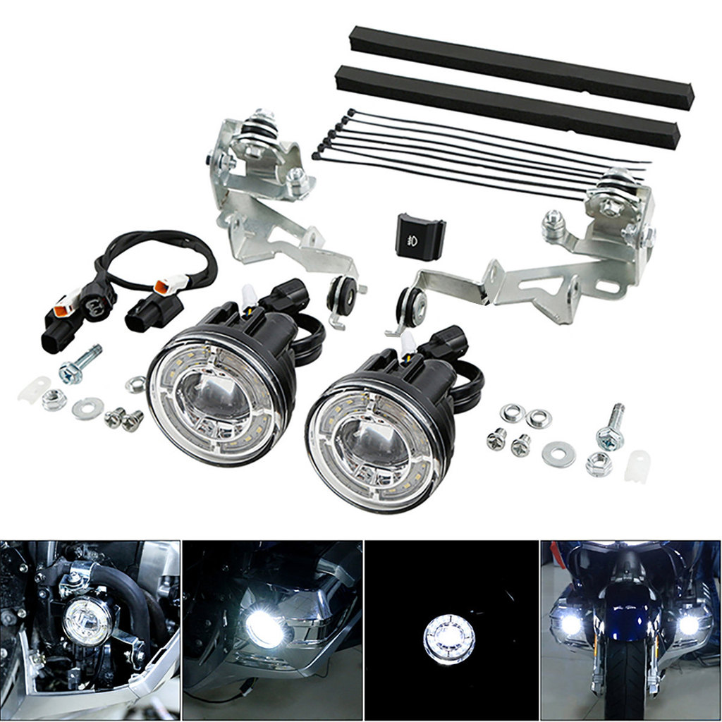TC Motorcycle Strobe LED Foglights Kit For Honda Gold wing GL1800 GL 1800 2018-2025 2019