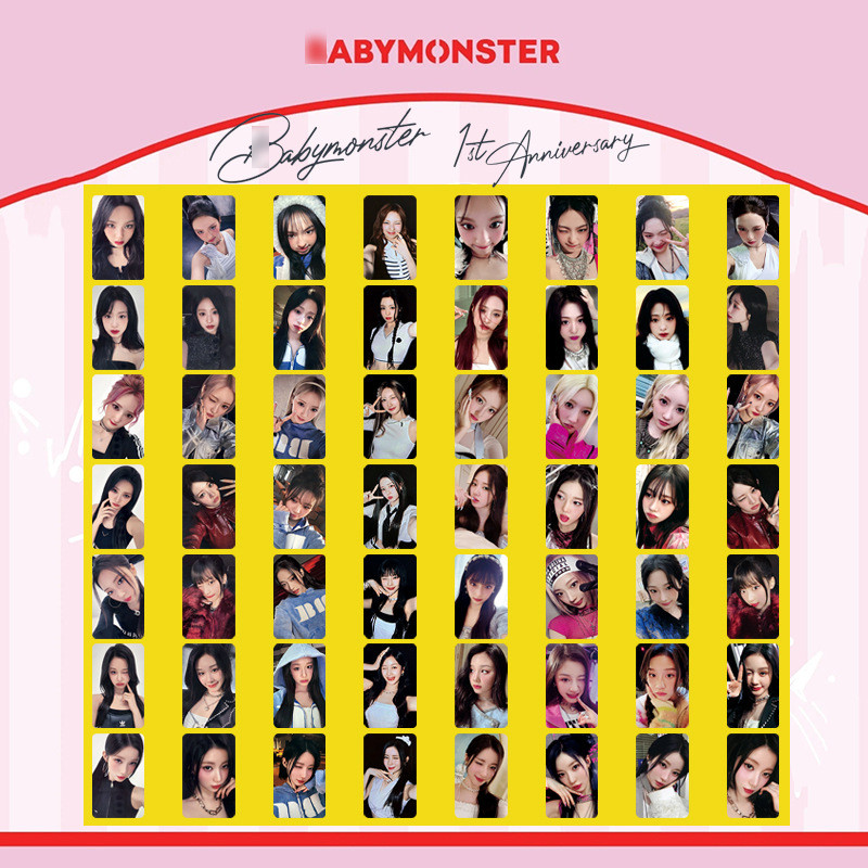 BM Monster Baby BABYMONSTER 1ST ANNIVERSARY การ์ดเดี่ยว RORA HARA Photo Card