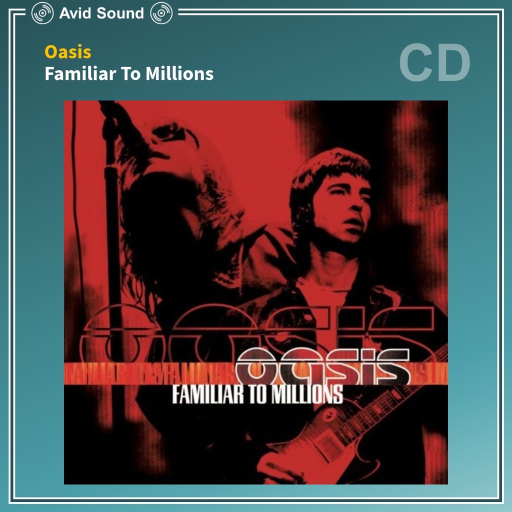 CD แผ่นซีดี Oasis Familiar To Millions ใหม่ ซีล Oasis CD