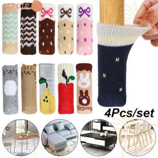 ESPOIR1 4 ชิ้น/เซ็ตตารางเท้าปกยืดหยุ่นชั้น Protector ถักลื่น…