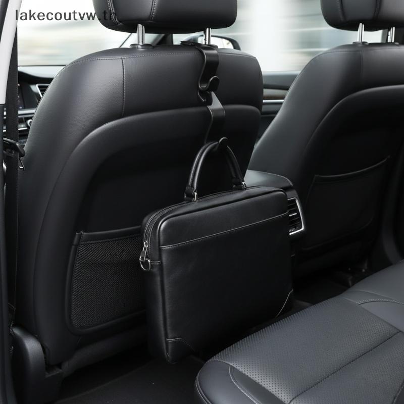 LK 1/5 ชิ้นตะขอสําหรับกระเป๋าคลิปรถที่นั่งด้านหน้า Headrest Organizer ผู้ถือ Auto Fastener แขวนรถอุป