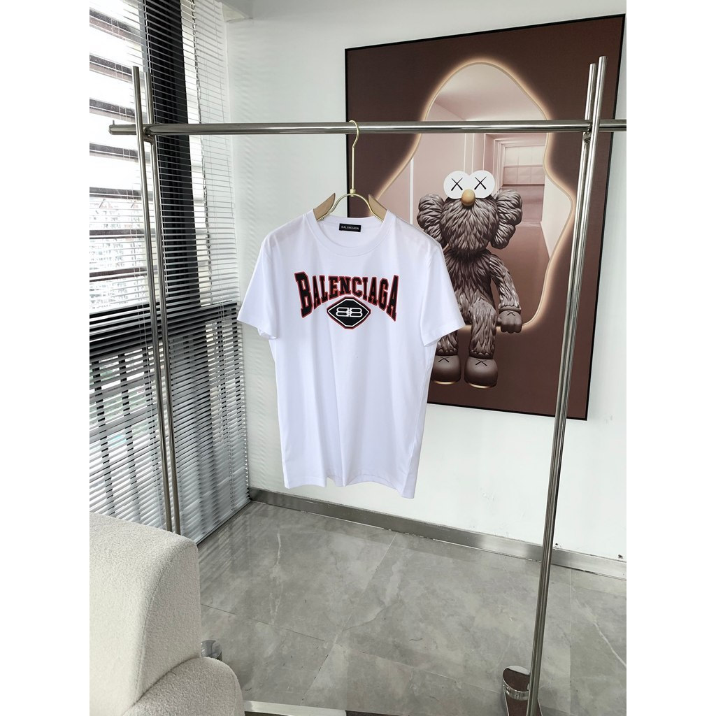 BALE & NICIA @ GA2026 ขนาดใหญ่ 6XL Star รอบคอแขนสั้นเสื้อยืดคู่สไตล์ผู้ชายฤดูใบไม้ผลิฤดูใบไม้ร่วงควา