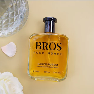 น้ำหอมผู้ชาย BROS Pour Homme 100 ml หอมสดชื่น สุขุม นุ่มนวล