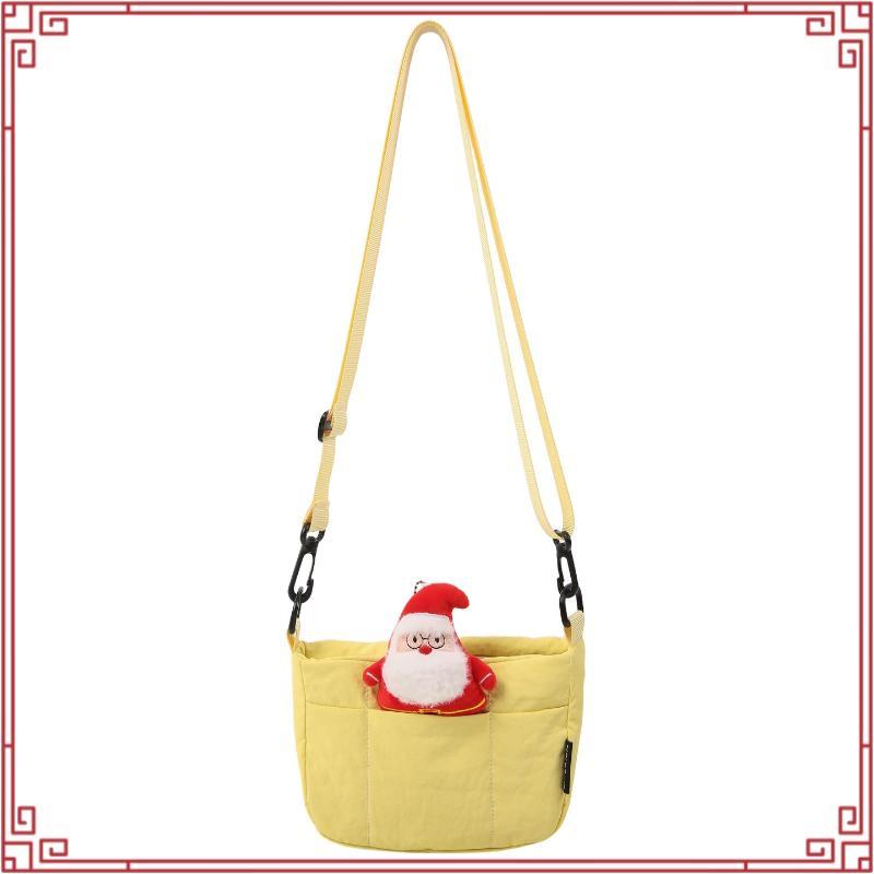 (ส่งฟรี) กระเป๋า Hobs ของแท้ รุ่น TINY FLUFFY สะพายข้าง 9 นิ้ว