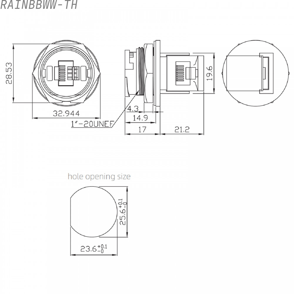 ขั้วต่อกันน้ําสารหน่วงไฟ PA66 Plug And Play สําหรับระบบอัตโนมัติอุตสาหกรรม