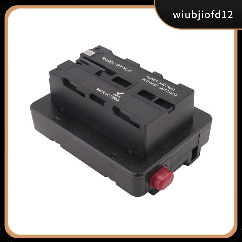 ใหม่สต็อกV Mount V-Lock แบตเตอรี่สําหรับ NP-F F550 F570 F750 F970 แบตเตอรี่สีดําอะแดปเตอร์แผ่นแปลงแบ