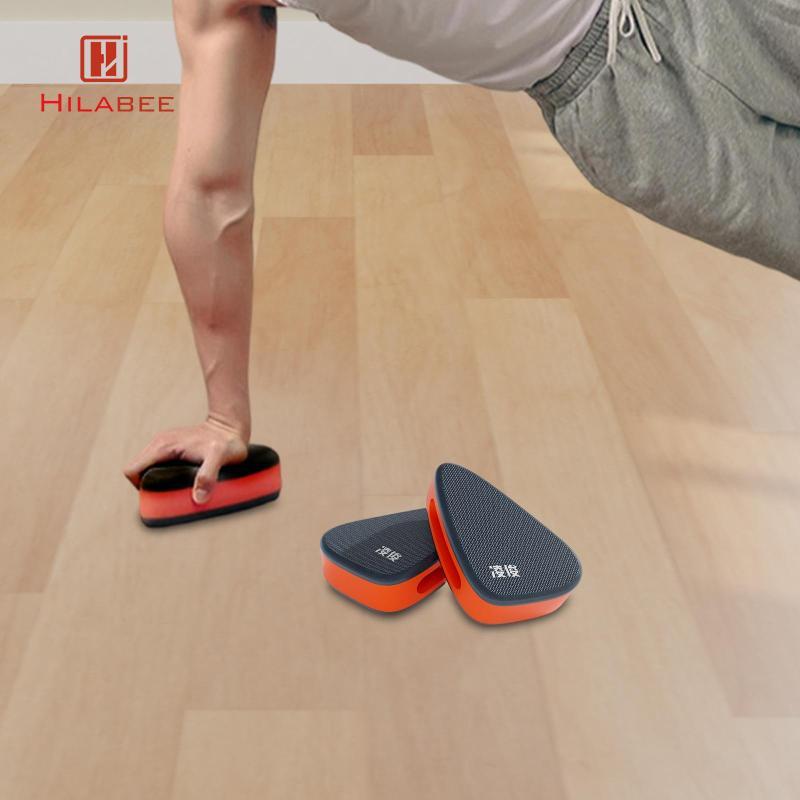 HILABEE Pushup Pads แบบพกพา Push Training Kit Pushup Bar อุปกรณ์ฟิตเนสสําหรับผู้เริ่มต้น Advanced Ca