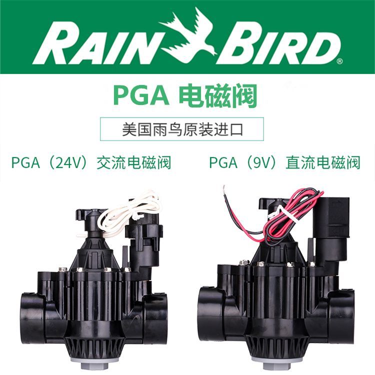 Rain Bird 100PGA 150PGA 200PGA Solenoid Valve AC24V DC9V Irrigation