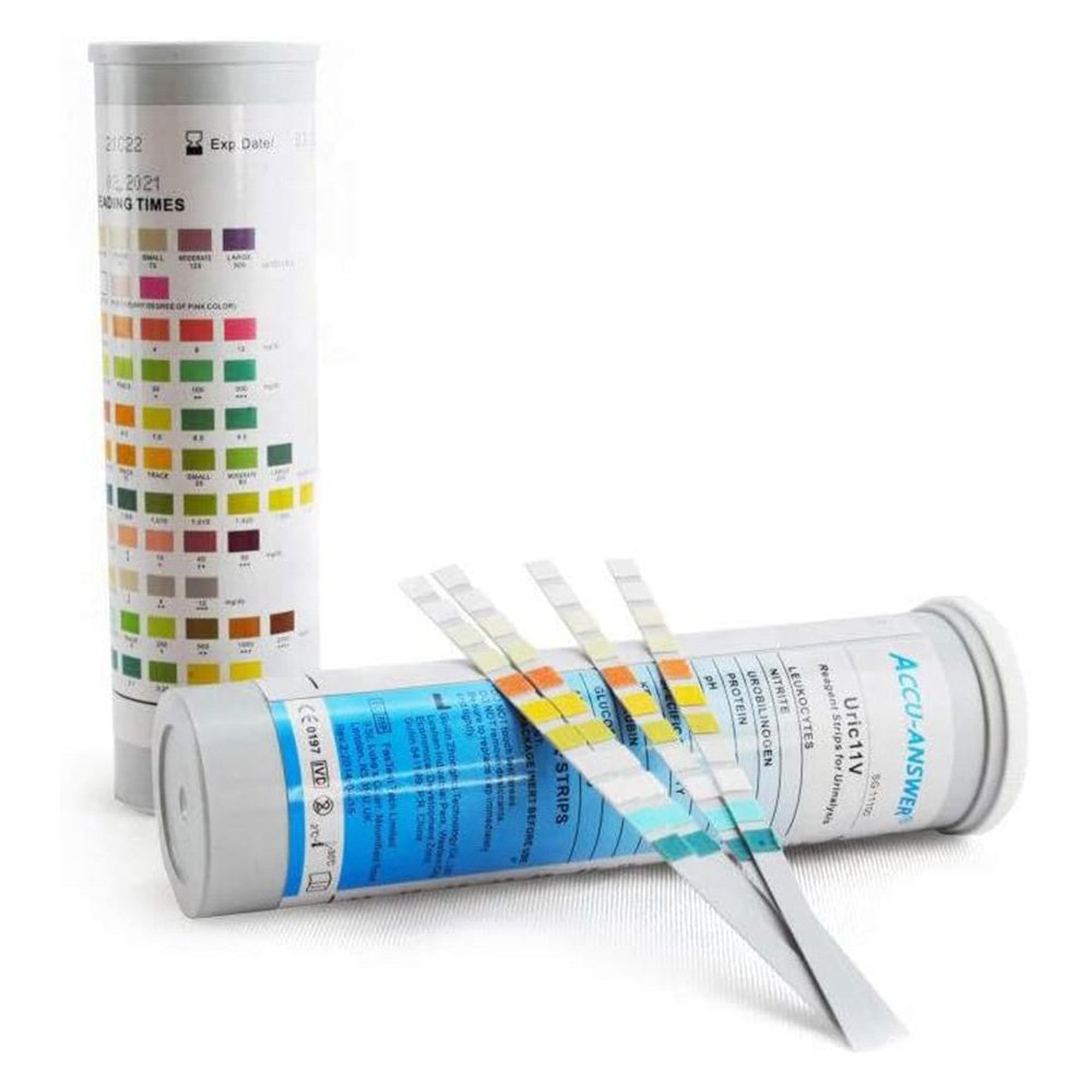 100xUTI Urine Test Strips(10-Parameters) High-Quality Urine Test Strips Home Analyzer - 10 Parameter