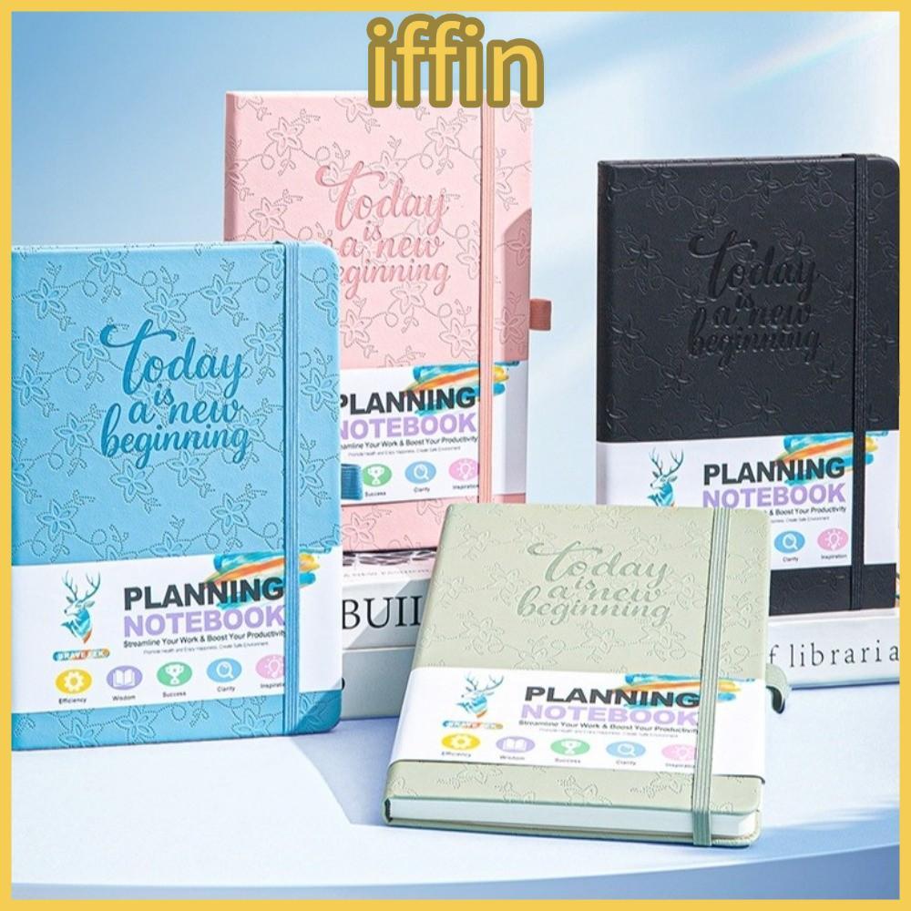 IFFIN Student Daily Schedule, 100Sheeps PU Leather Cover สมุดบันทึกวางแผนรายสัปดาห์, ประสิทธิภาพ Und