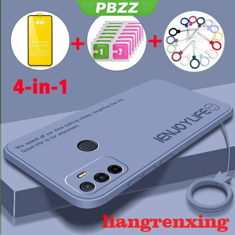 PBZZ เคส ปลอก OPPO A53 2020 เคสโทรศัพท์ Softcase Liquid Silicone Protector Smooth กันกระแทกฝาครอบกันชนดีไซน์ใหม่ YTMZM02