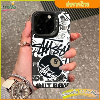 💖MOMO💖เคสมือถือสำหรับไอโฟน 17PROMAX 17AIR เคสไอโฟน 16ProMax iPhone 15PRO 14PLUS 13/12/11 XS XR 7P หรูหรา เทรนด์ บิลเลียด
