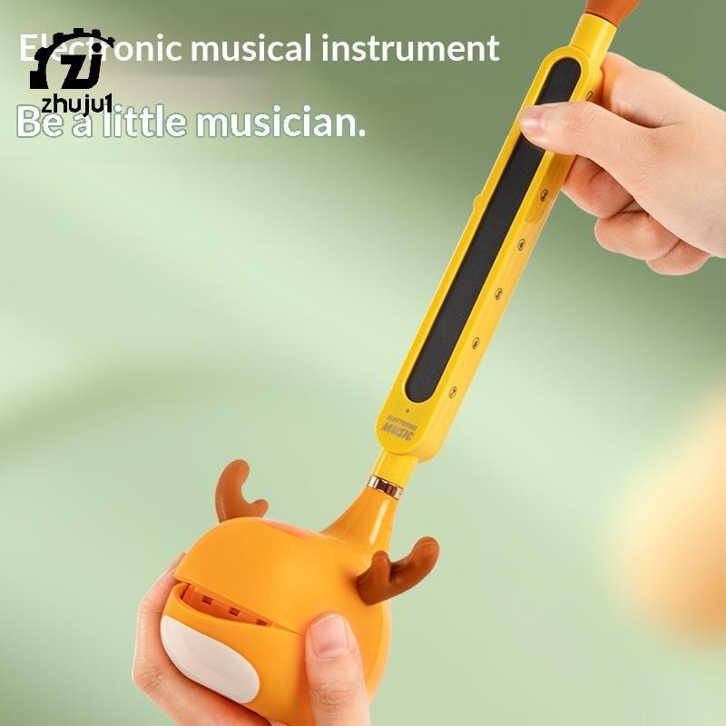 [zhuju1] Otamatone เครื่องดนตรีอิเล็กทรอนิกส์ญี่ปุ่น USB ชาร์จเพลง Synthesizer Tadpole Kawaii ของขวัญเพื่อการศึกษาสําหรับเด็กผู้ใหญ่ Boutique ราคา ถูกที่สุด ดีลบีเคเค แกลเลอรีภาพที่ 6