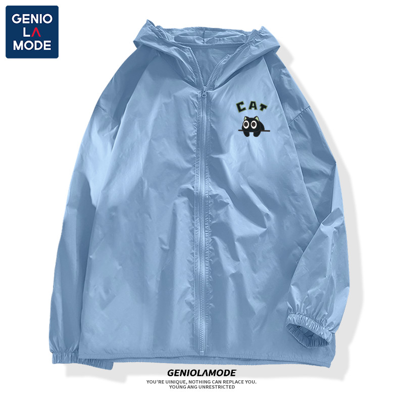 เสื้อฮู้ดกันแดด GENIO LAMODE  ผ้ากันยูวีคุณภาพดี  ผ้าไหมเย็น แห้งไว ชายหญิง