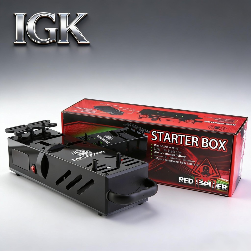 กล่องสตาร์ท RC โลหะสําหรับ 1/8 และ 1/10 Nitro Engine RC Car Buggy Truggy