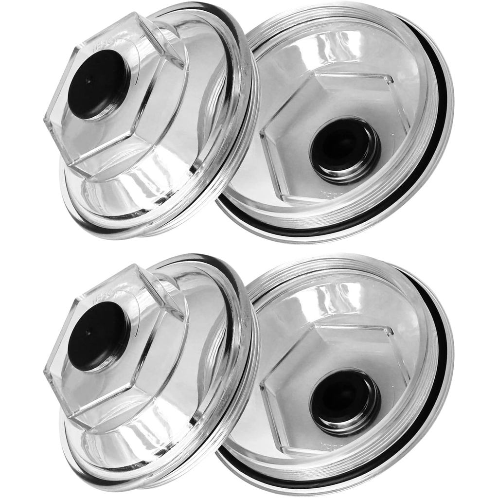 4 ชิ้น K71-148-00 Oil Bath Hub Dust Caps ใช้งานร่วมกับ Dexter 9K (หลังจาก 10/89) และ 10K, 12K, 15K, 
