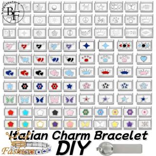 Simple Love ดอกไม้ผีเสื้ออิตาเลี่ยน Charm สร้อยข้อมือ Fit 9 …