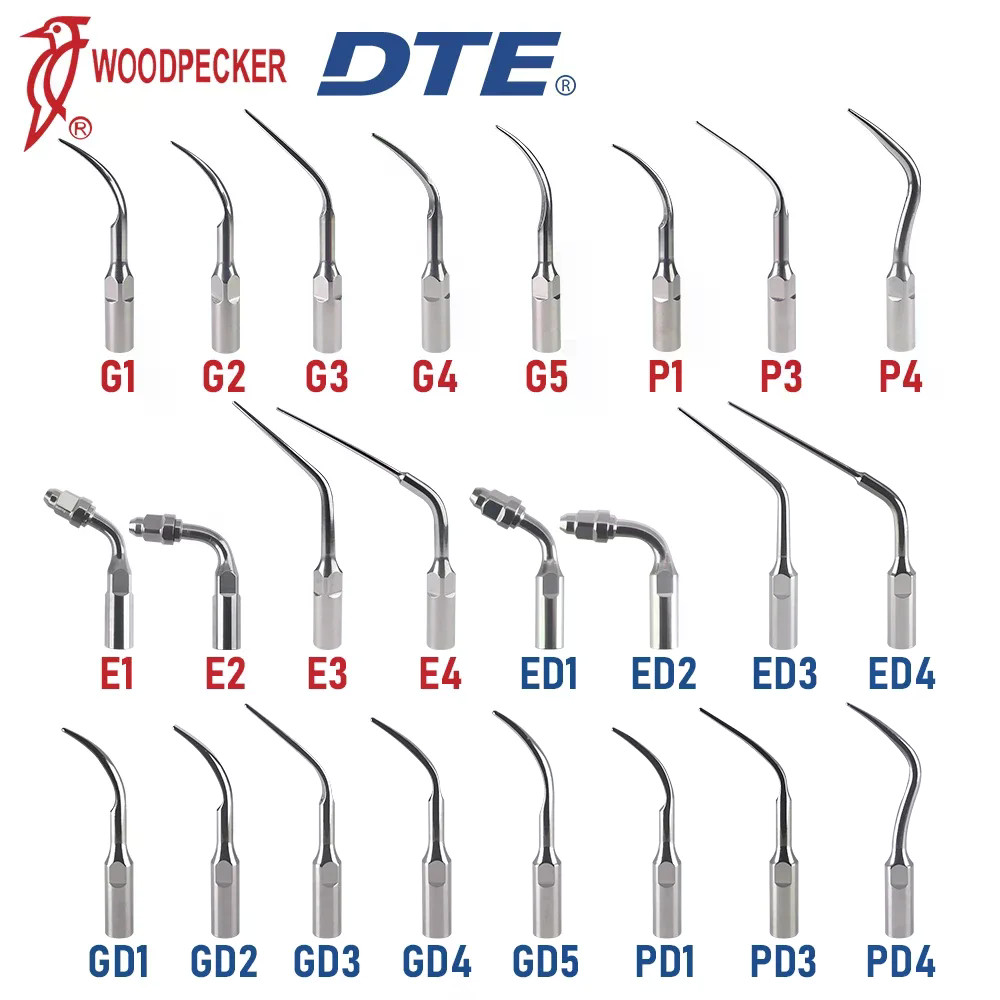 1 Pic Ultrasonic เครื่องทําความสะอาดฟันเครื่องตัดหัว Scaler Tips