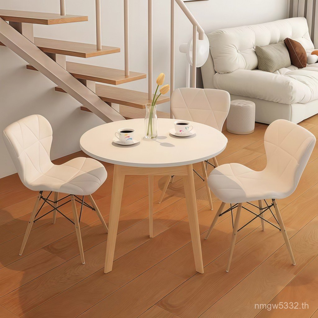 สํานักงานโต๊ะกลมขนาดเล็กใช้ร้านน้ําชาให้เช่าบ้านโต๊ะเชิงพาณิชย์เก้าอี้แผนกต้อนรับเก้าอี้โต๊ะนมโต๊ะรั