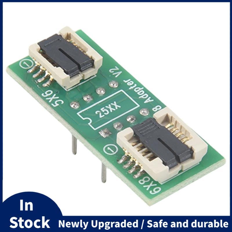 QFN8 /WSON8/MLF8/MLP8/DFN8 ถึง DIP8 ซ็อกเก็ตสองในหนึ่งเดียว/อะแดปเตอร์สําหรับทั้ง 6x5 มม.และ 8x6 มม.